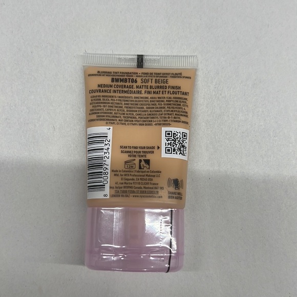 NYX PROFESSIONAL MAKEUP Bare With Me Blur Skin Tint Foundation NEW YOU GET 3 - Picture 2 of 3